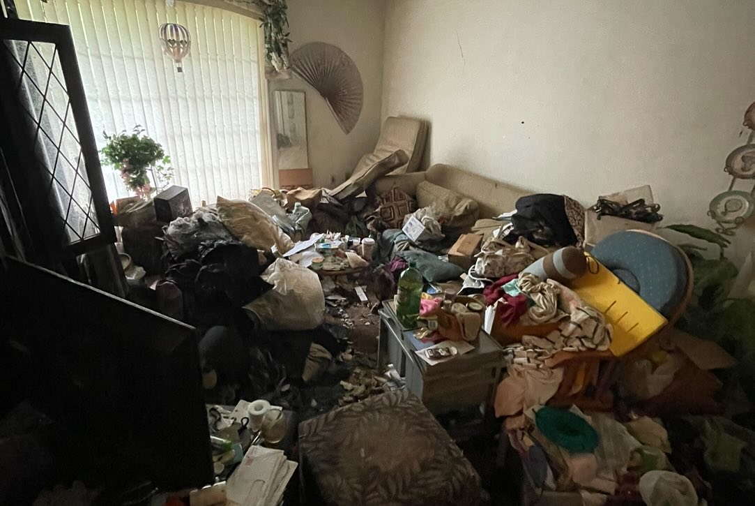 Living room before renovation